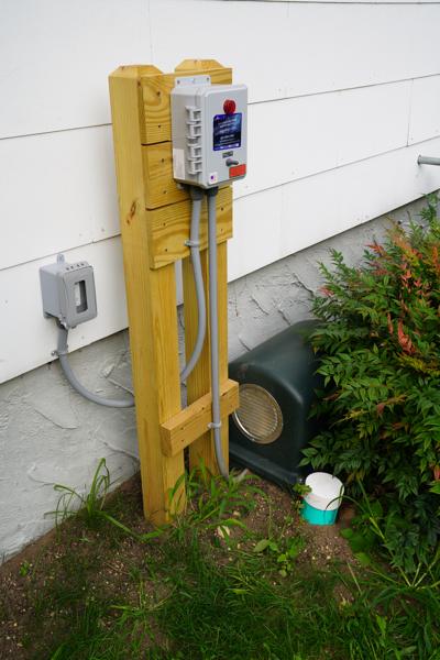 ECOPOD-NX Control Panel Aerator Venting