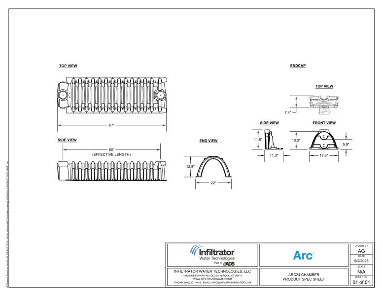 ARC 24 PRODUCT SPEC SHEET