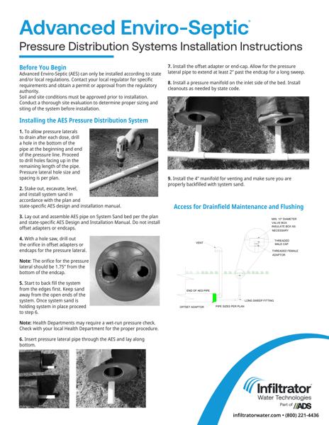 Advanced Enviro-Septic Pressurized System Installation Manual