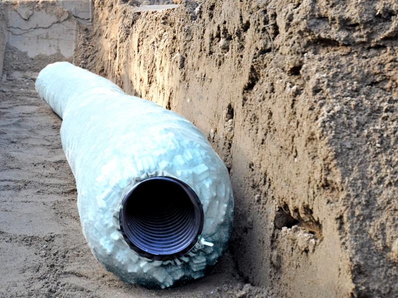 EZflow Drainage Installation 1