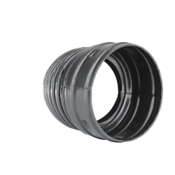 Image à 360° – Coude avec clip à 45&nbsp;degrés de 4&nbsp;po 