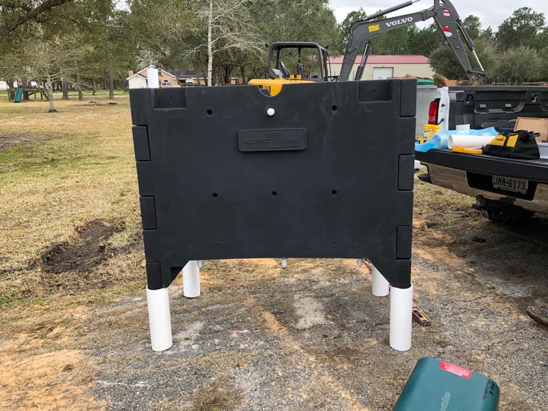 ECOPOD-N Install in Concrete Tank - Delaware Residence 1