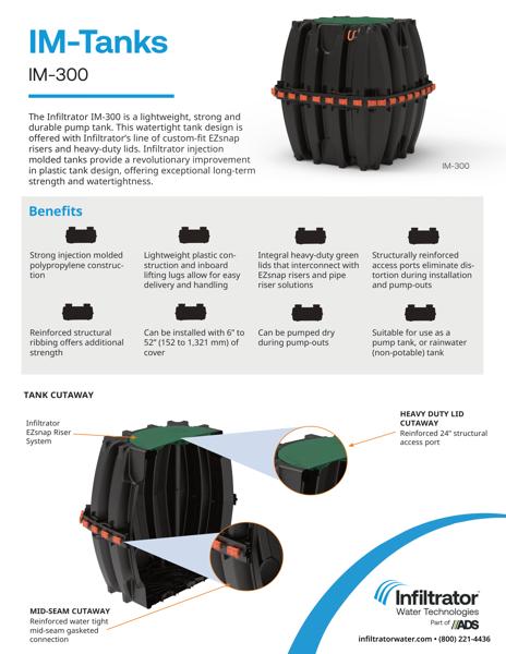 IM-300 Tank - Cutsheet
