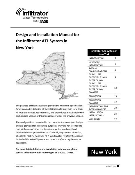 ATL Design and Installation Manual - New York