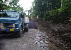 Geocell Soil Stabilization Petrochemical Haul Roads