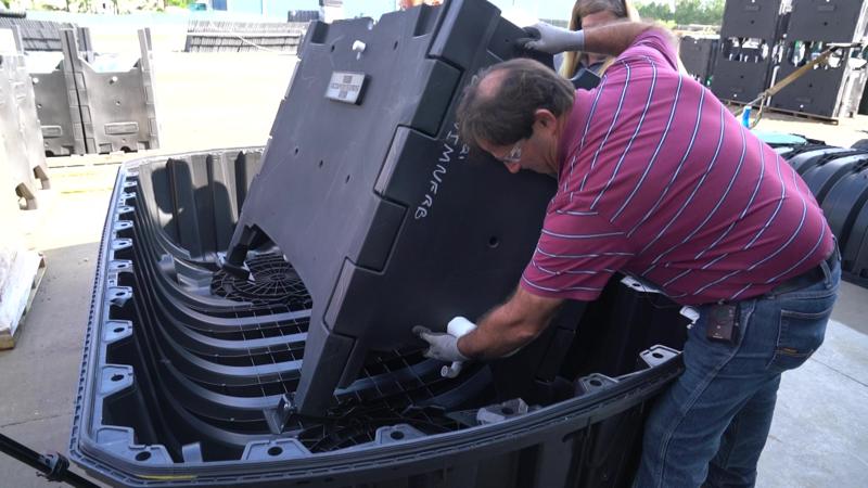 ECOPOD-N Assembly in IM-1060 Tank 4