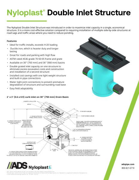 Nyloplast Double Base Plate Product Sheet