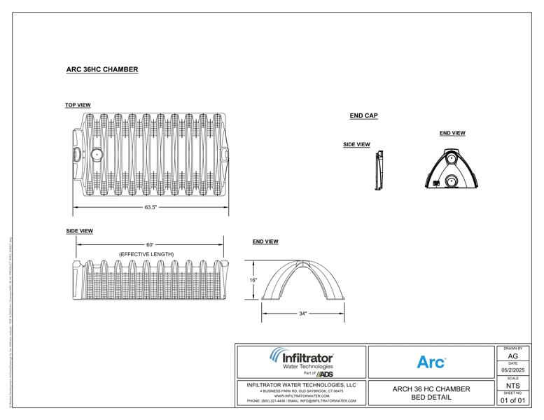 Arc 36 HC Standard Detail