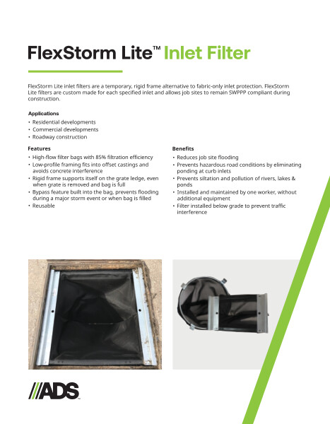 Inlet Filter Lite Product Sheet