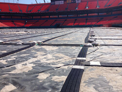 AdvanEdge Installation at Miami, FL Football Stadium 8