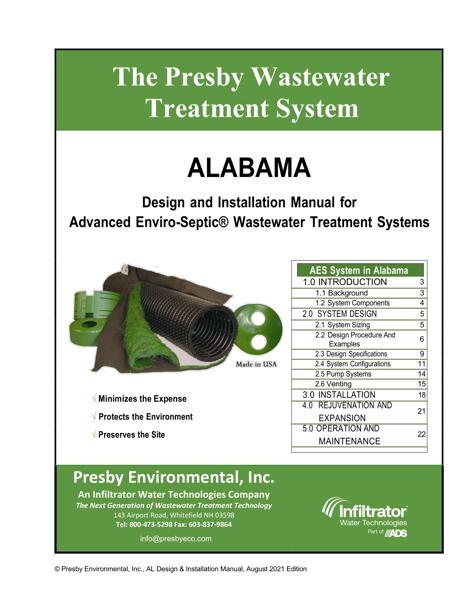 AES Design and Installation Manual - Alabama