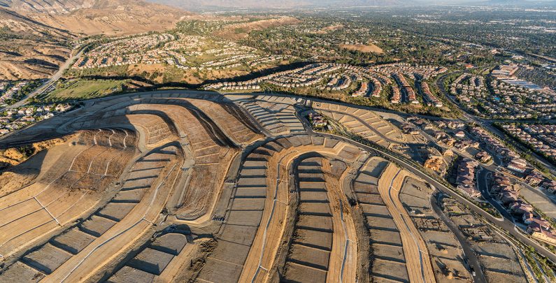 Porter Ranch aerial image