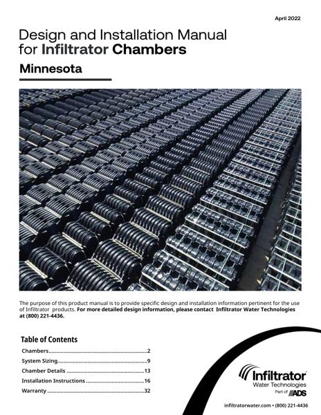 Chambers Design & Installation Manual - Minnesota