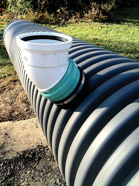 Corrugated Pipe Adapter Gasket For HDPE Pipe Used In Storm, 42% OFF