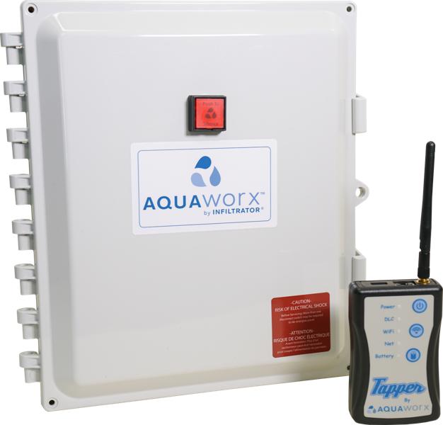 Aquaworx Control Panel & Tapper