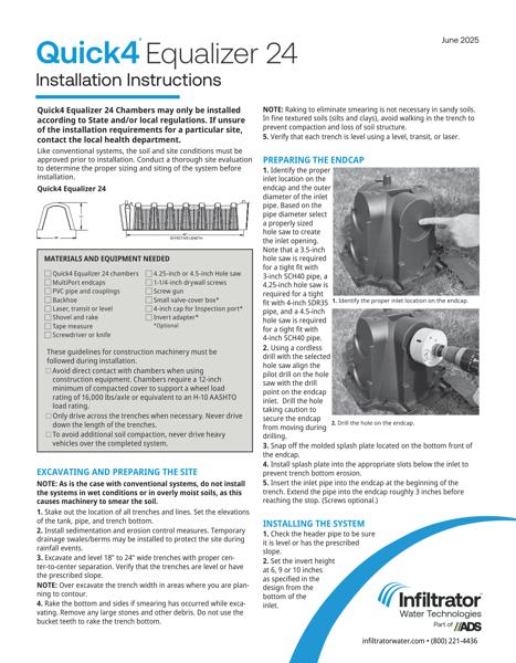 Quick4 Equalizer 24 - Installation Instructions
