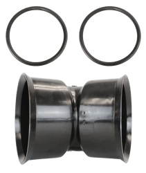 Pliure à 45&nbsp;degrés moulée par injection&nbsp;–&nbsp;droite