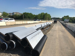 Duraslot empilé sur l’autoroute