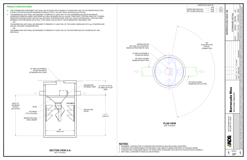 Barracuda Max S8 Detail