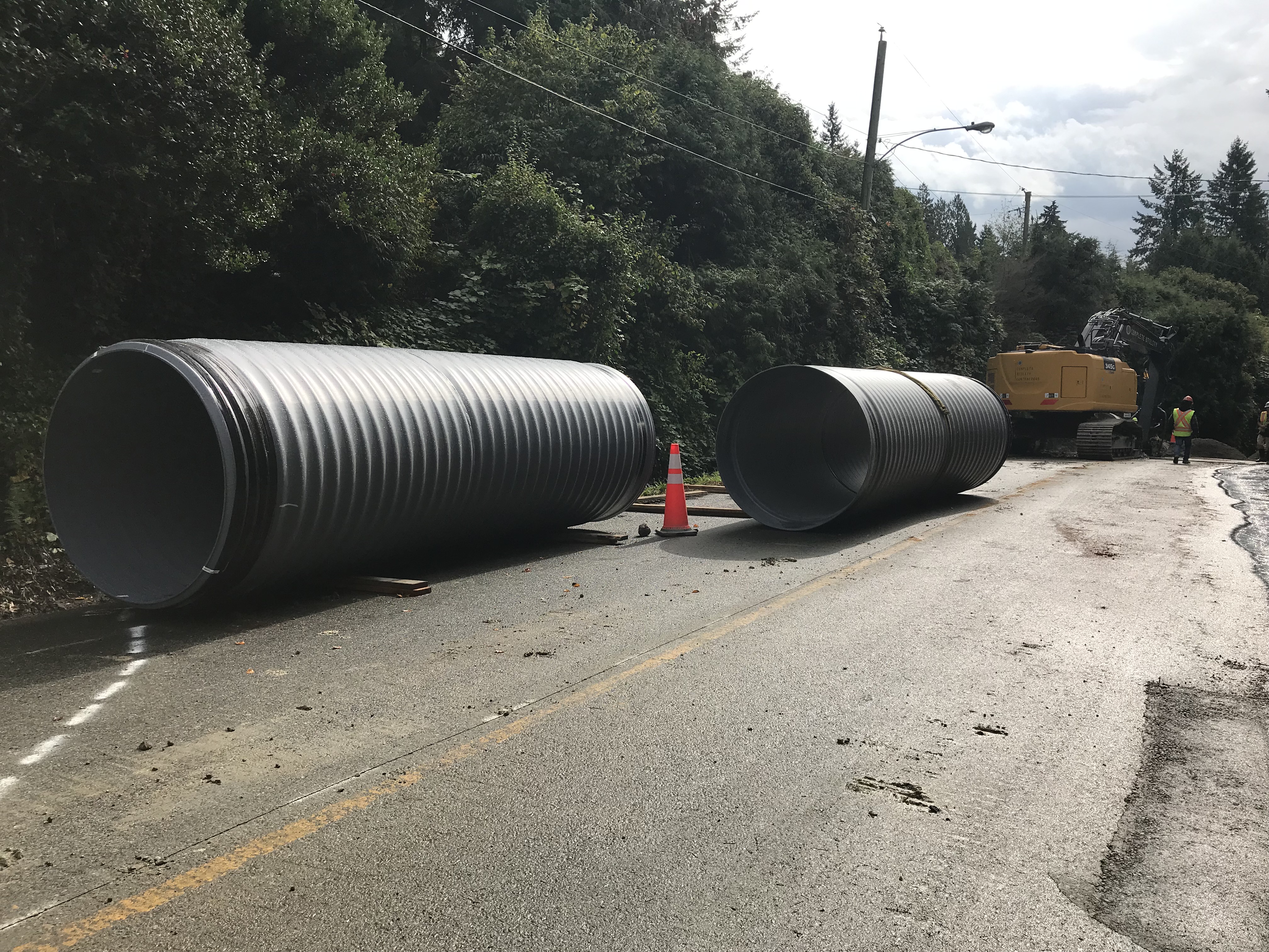 Staging 2 Five Creeks Flood Protection - 1500 mm (60") SaniTite HP