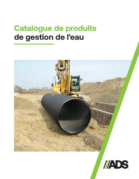 Catalogue de produits de gestion des eaux