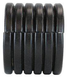 Coupleur fendu de 4&nbsp;po&nbsp;–&nbsp;Arrière