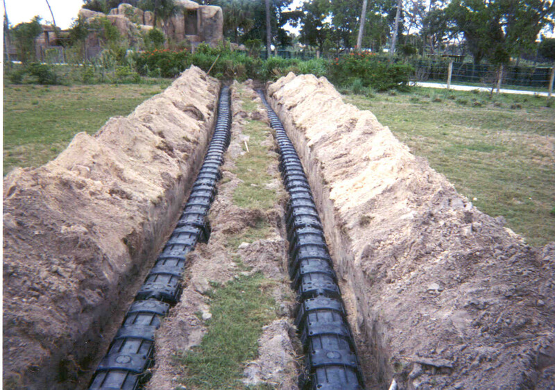 Biodiffuser Parallel Trench install
