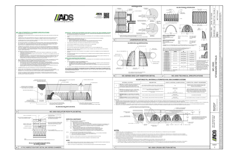 MC-3500 StormTech Full Detail Sheet