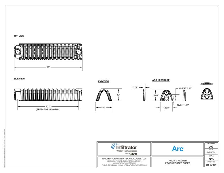 Arc 18 Standard Detail