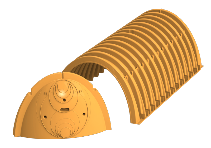 DC-780 Chamber and End Cap