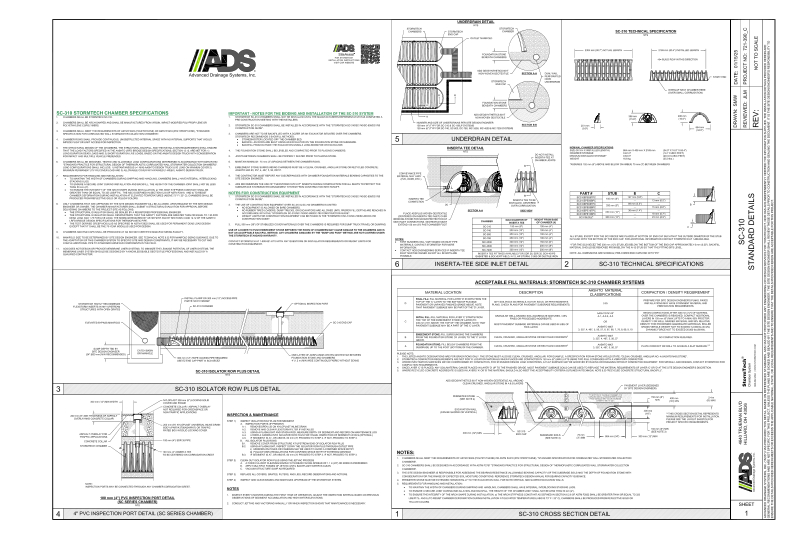 SC-310 StormTech Full Detail Sheet