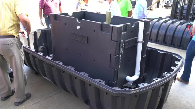 ECOPOD-N Assembly in IM-1060 Tank 5