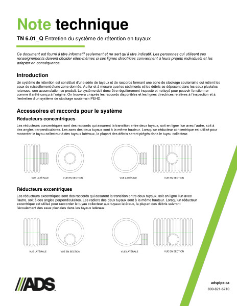 TN 6.01_Q Detention System Maintenance