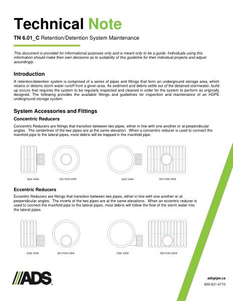TN 6.01_C Detention System Maintenance