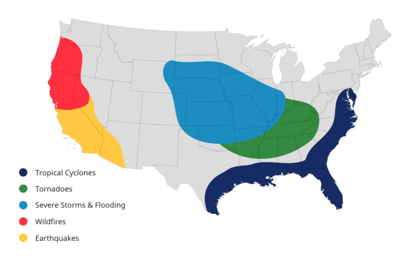 ADS Resiliency Events Maps