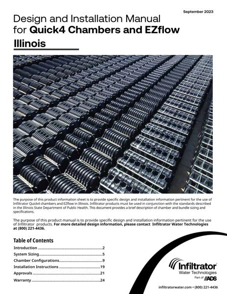 Quick4 and EZflow Design and Installation Manual - Illinois