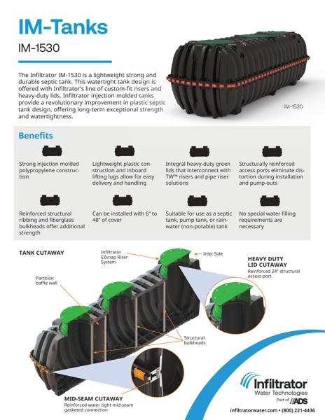 IM-1530 Tank - Cutsheet