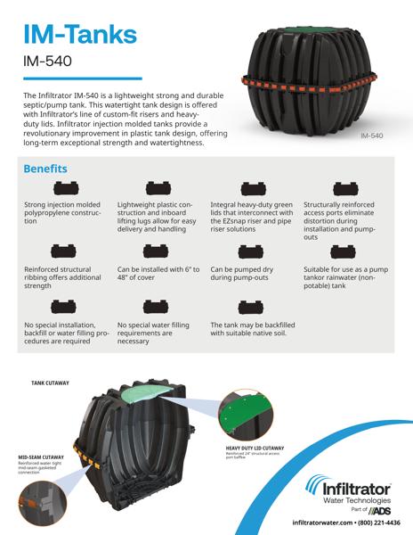 IM-540 Tank - Cutsheet
