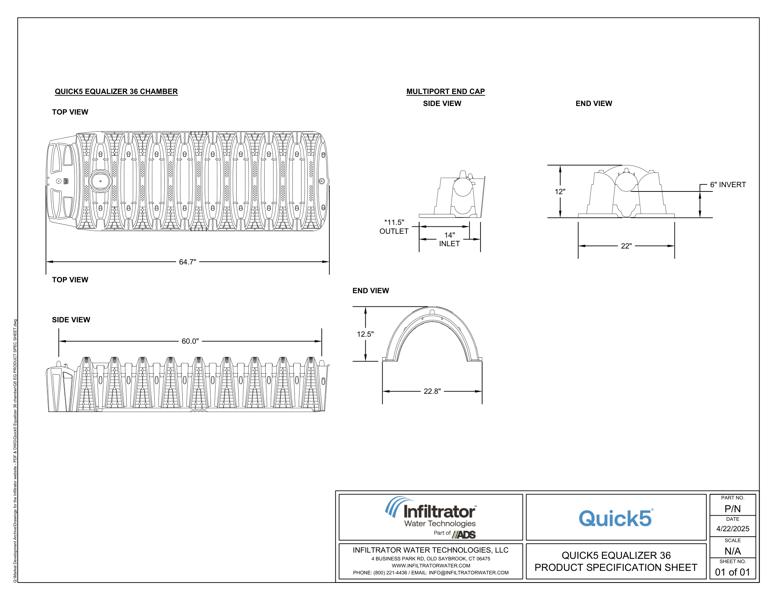 Quick5 Equalizer Product Spec Sheet