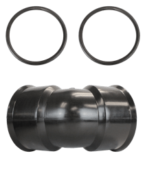 Pliure à 45&nbsp;degrés moulée par injection&nbsp;–&nbsp;gauche