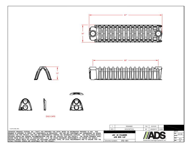 901 Arc 18 Chamber and End Cap Detail