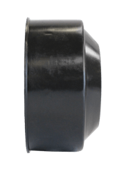 Capuchon d’extrémité à bouton-pression de 4&nbsp;po&nbsp;–&nbsp;Gauche