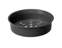 Bouchon d’extrémité perforé à paroi simple de 4 po