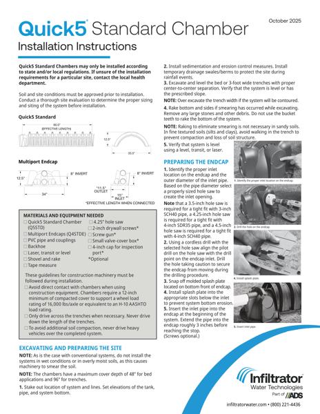 Quick5 Standard - Installation Instructions