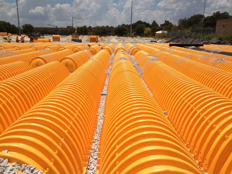 Stormwater System Maximizes Parking at SunRail Stations