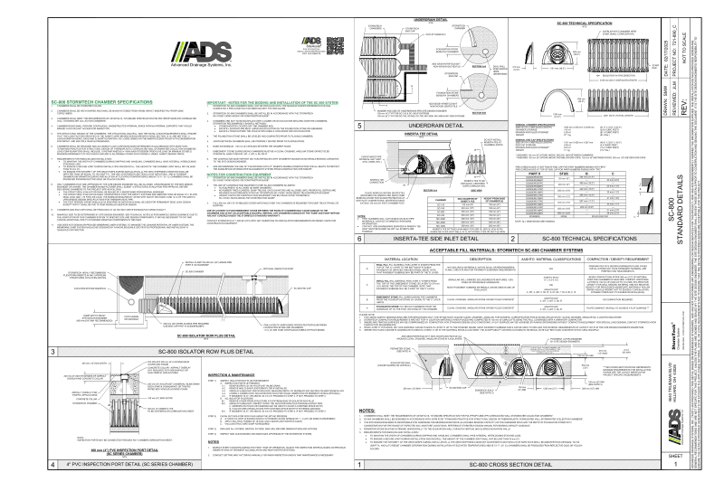 SC-800 StormTech Full Detail Sheet
