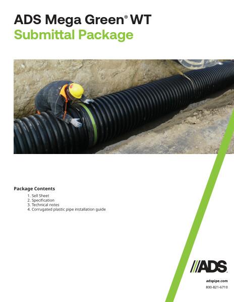 Mega Green Water Tight Submittal Package