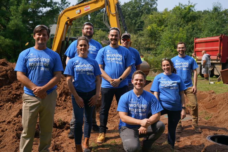 Habitat for Humanity Group Installation