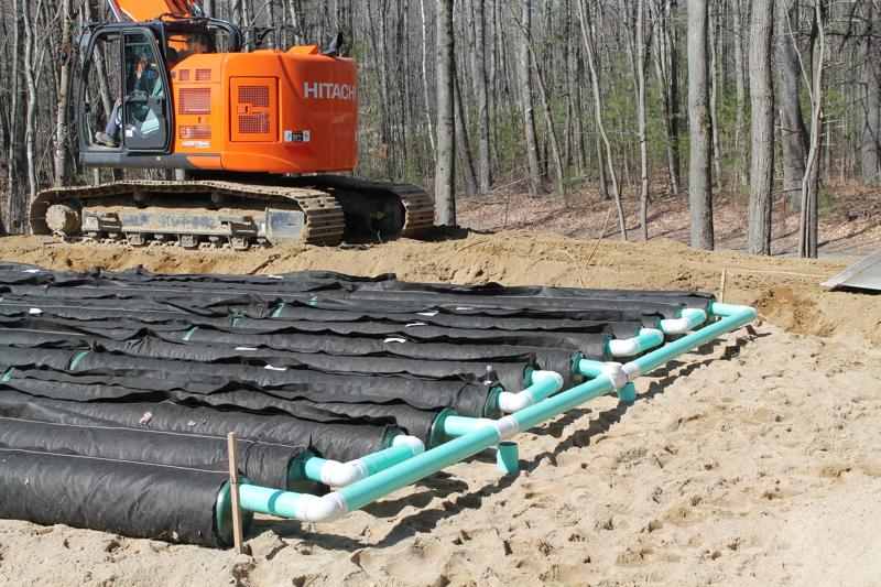 Enviro-Septic Install - Riverside Inn Auburn, ME 2